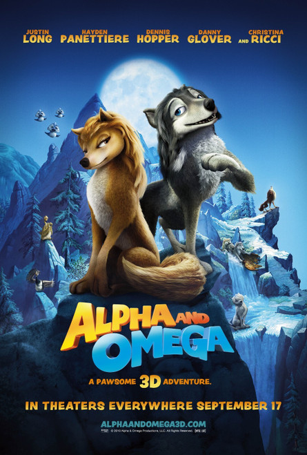 Alpha and Omega (2010)_5 Movie Film Poster Canvas iconic design