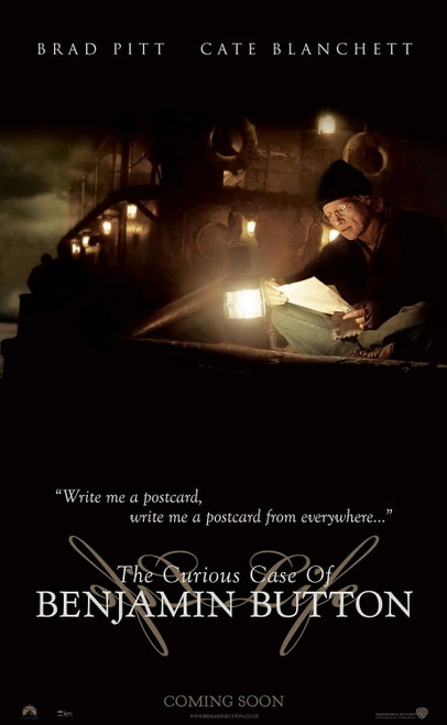 The Curious Case of Benjamin Button (2008)_6 Poster Canvas Movie Film Print A0 A