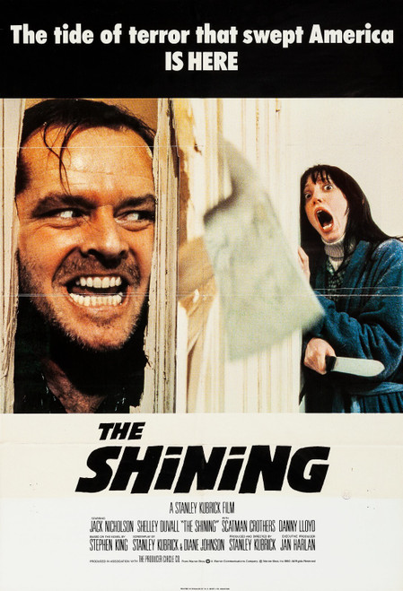 The Shining (1980)_2 Poster Canvas Movie Film Print A0 A1 A2 A3 A4 A5 A6 Art Wal