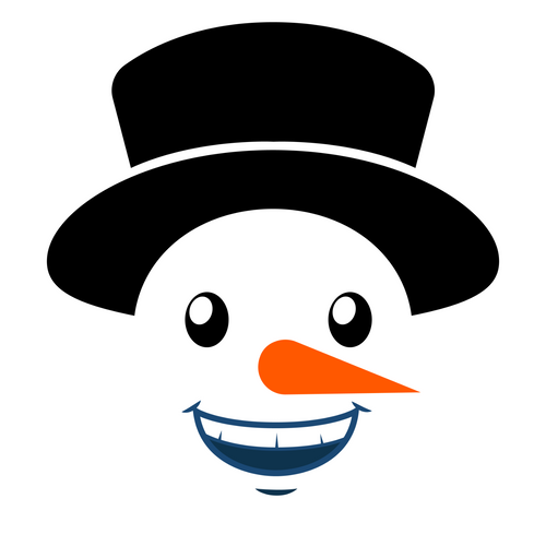 Snowman-Face_23 Poster Canvas Movie Film Print A0 A1 A2 A3 A4 A5 A6 Art Wall Dec