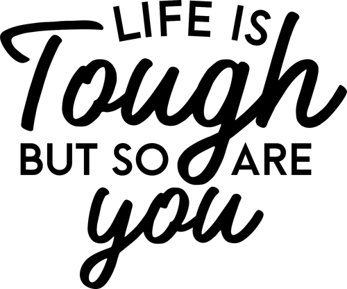 LifeIsTough SMOOTH BLK Poster Canvas Movie Film Print A0 A1 A2 A3 A4 A5 A6 Art W