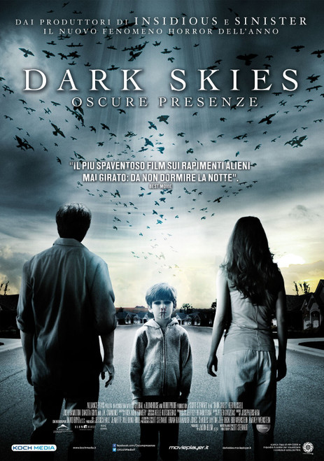 Dark Skies (2013)_8 Movie Film Poster Canvas iconic design