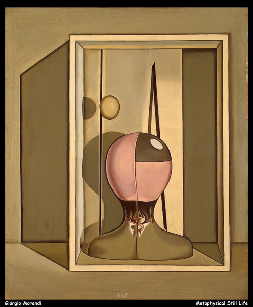 giorgio-morandi---metaphysical-still-life_11919676343_o(1) Poster Canvas Movie F