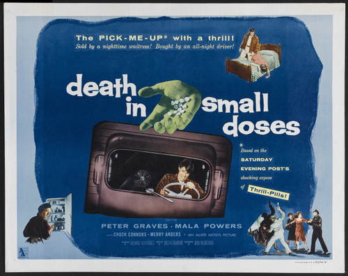 Death In Small Doses 03 Poster Canvas Print Art Painting Decor Reprint wall A0 A
