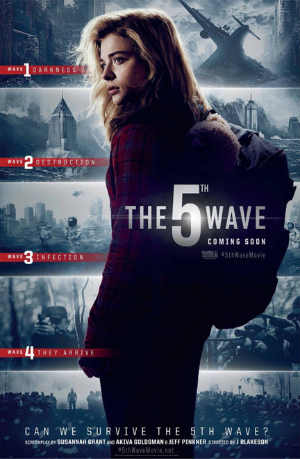 The 5th Wave (2016)_7 Poster Canvas Movie Film Print A0 A1 A2 A3 A4 A5 A6 Art Wa