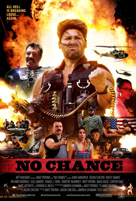 No Chance (2017)_2 Poster Canvas Movie Film Print A0 A1 A2 A3 A4 A5 A6 Art Wall