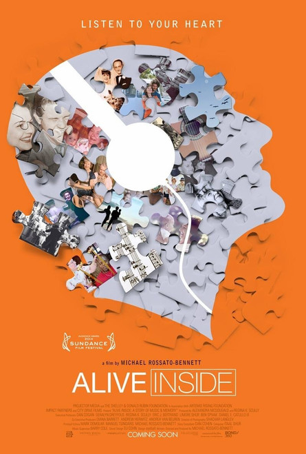 Alive Inside (2014)_0 Movie Film Poster Canvas iconic design