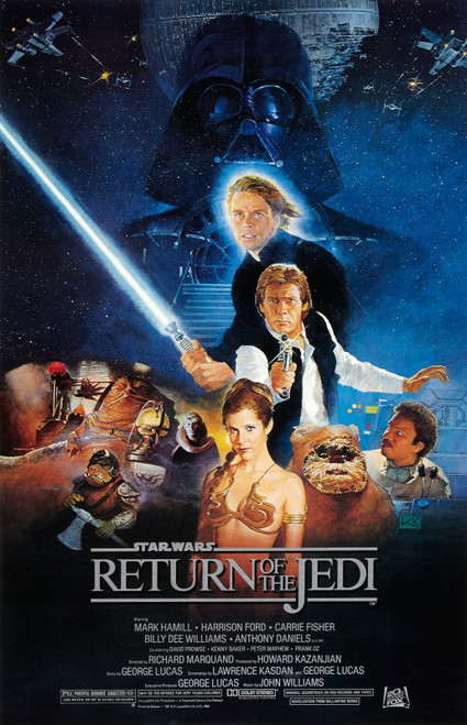 return of jedi- Poster (A0-A4) Film Movie Picture Art Wall Decor Actor return of jedi- Poster (A0-A4) Film Movie Picture Art Wall Decor Actor