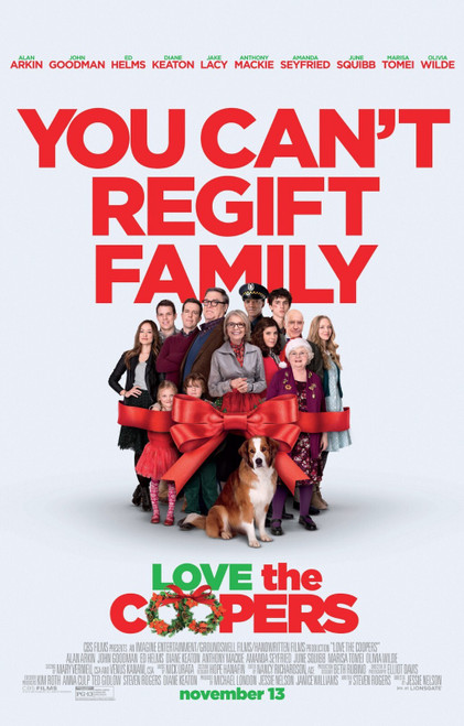 Love the Coopers (2015)_2 Poster Canvas Movie Film Print A0 A1 A2 A3 A4 A5 A6 Ar