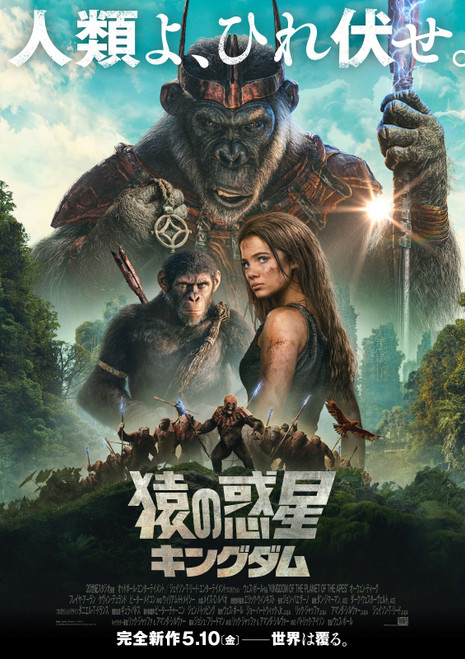 kingdom-of-the-planet-of-the-apes_h138wvbu Poster Canvas Movie Film Print A0 A1