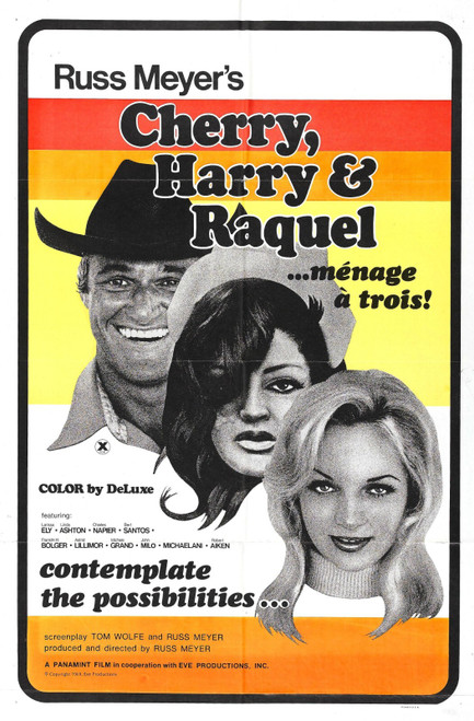 Cherry Harry And Raquel 01 Poster Canvas Movie Film Print A0 A1 A2 A3 A4 A5 A6 A