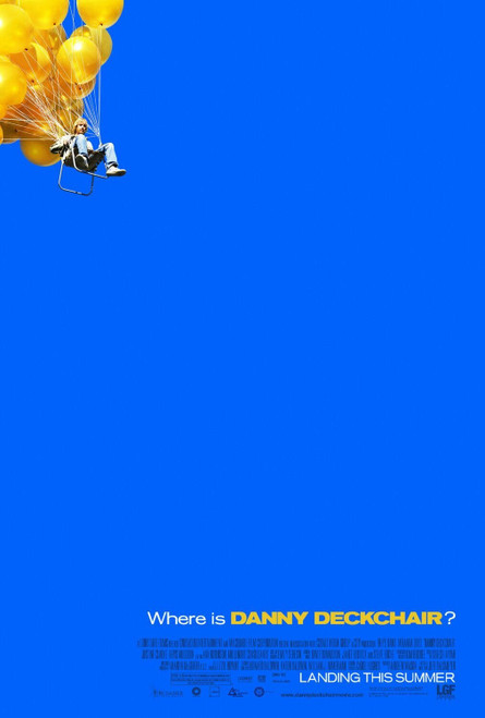 Danny Deckchair (2004)_1 Movie Film Poster Canvas iconic design