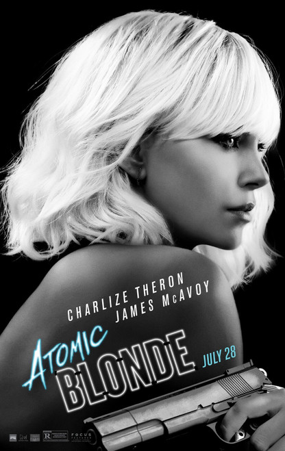 Atomic Blonde (2017)_3 Movie Film Poster Canvas iconic design