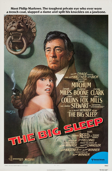 The Big Sleep (1978)_0 Poster Canvas Movie Film Print A0 A1 A2 A3 A4 A5 A6 Art W