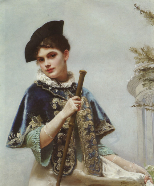 A_Portrait_of_a_Noble_Lady Art Gallery Poster Canvas Print Wall Decoration A0 A1