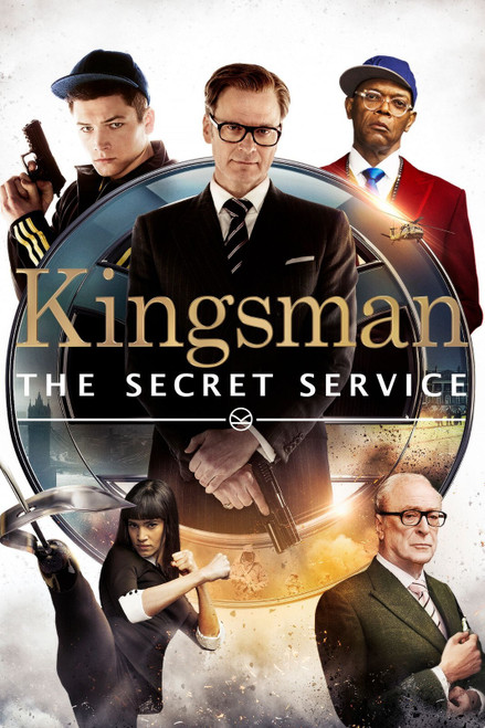 kingsman the secret service 1 Poster Canvas Movie Film Print A0 A1 A2 A3 A4 A5 A