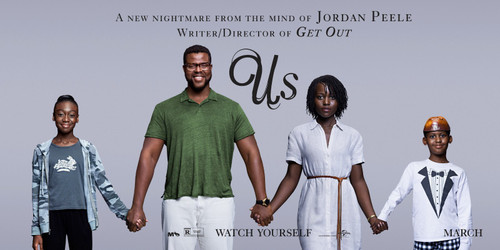 Us (2019)_4 Poster Canvas Movie Film Print A0 A1 A2 A3 A4 A5 A6 Art Wall Decorat