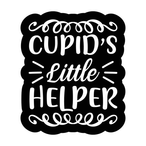 Cupid s Little Helper Sticker Design-01 Poster Canvas Movie Film Print A0 A1 A2