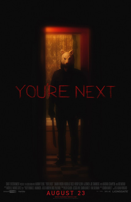You_re Next (2013)_6 Poster Canvas Movie Film Print A0 A1 A2 A3 A4 A5 A6 Art Wal