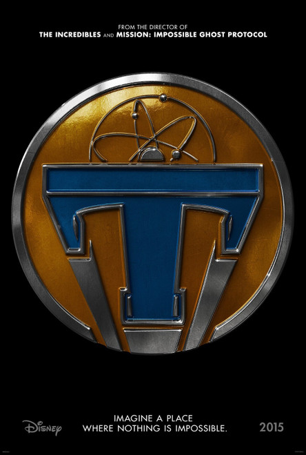 Tomorrowland (2015)_1 Poster Canvas Movie Film Print A0 A1 A2 A3 A4 A5 A6 Art Wa