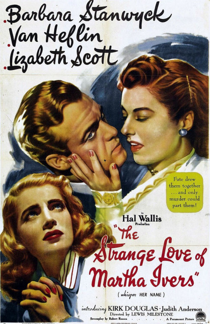 The Strange Love of Martha Ivers (1946)_1 Poster Canvas Movie Film Print A0 A1 A