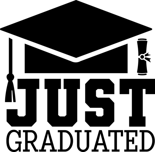 Just graduated (2) Poster Canvas Movie Film Print A0 A1 A2 A3 A4 A5 A6 Art Wall