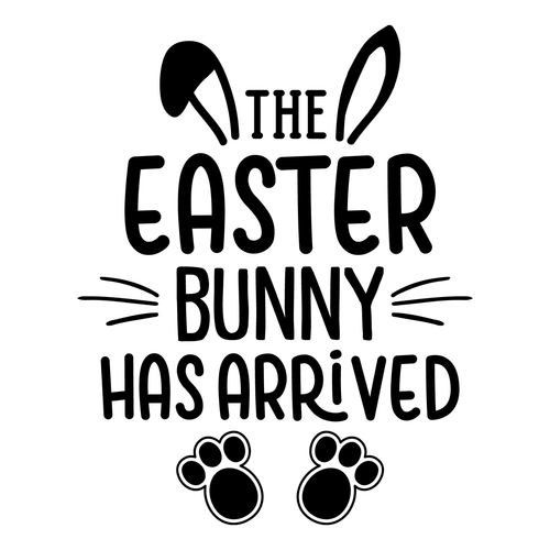 The Easter Bunny Has Arrived-01 Poster Canvas Movie Film Print A0 A1 A2 A3 A4 A5