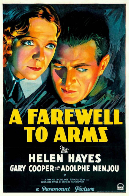 A Farewell to Arms (1932)_0 Movie Film Poster Canvas iconic design