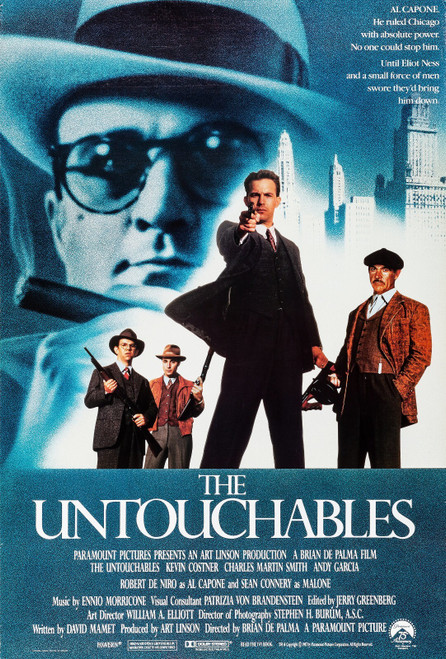 The Untouchables (1987)_2 Poster Canvas Movie Film Print A0 A1 A2 A3 A4 A5 A6 Ar