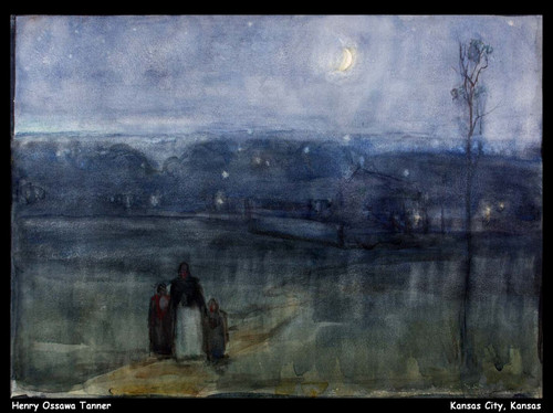 henry-ossawa-tanner--kansas-city-kansas_11018150365_o(1) Poster Canvas Movie Fil