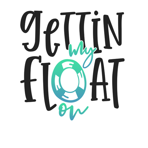 gettin my float on (2) Poster Canvas Movie Film Print A0 A1 A2 A3 A4 A5 A6 Art W