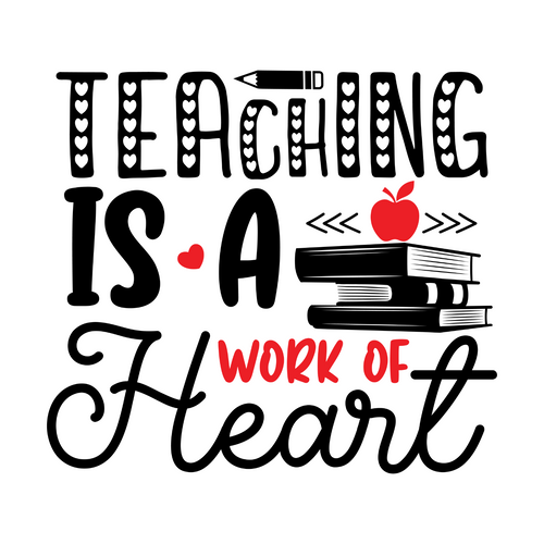 Teaching is a work of heart-01 (3) Poster Canvas Movie Film Print A0 A1 A2 A3 A4