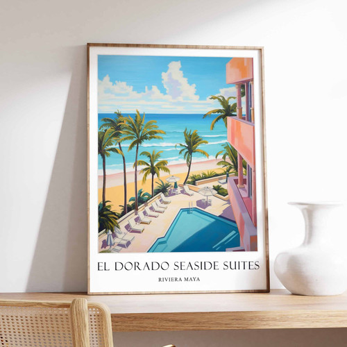 2_El Dorado Seaside Suites Poster, Riviera Maya Poster, Mexico Poster, Caribbean