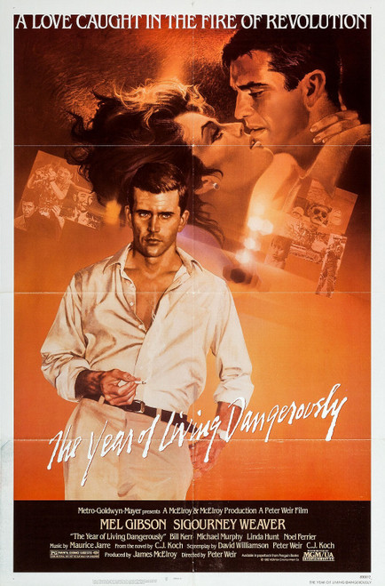 The Year of Living Dangerously (1982)_2 Poster Canvas Movie Film Print A0 A1 A2