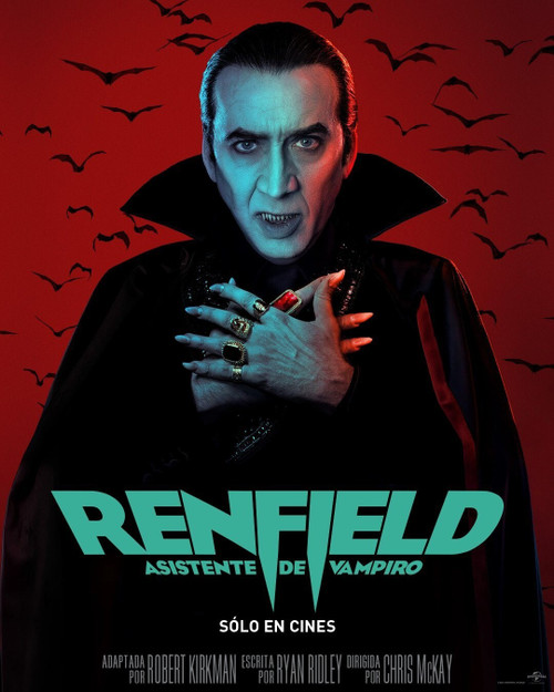 Renfield (2023)_2 Poster Canvas Movie Film Print A0 A1 A2 A3 A4 A5 A6 Art Wall D
