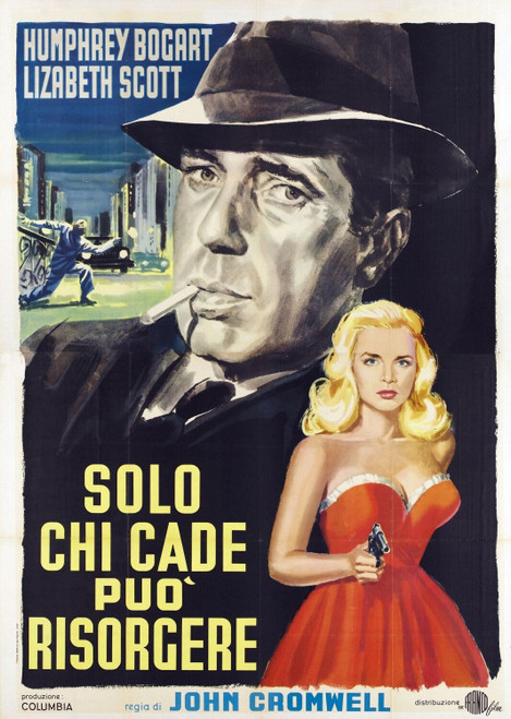 Dead Reckoning (1947)_3 Movie Film Poster Canvas iconic design
