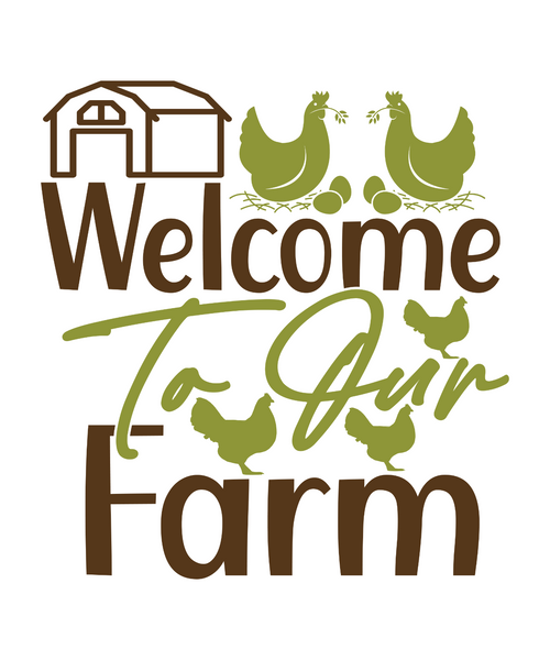 Welcome To Our Farm-01 Poster Canvas Movie Film Print A0 A1 A2 A3 A4 A5 A6 Art W