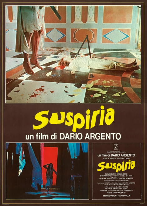 Suspiria 06 Poster Canvas Movie Film Print A0 A1 A2 A3 A4 A5 A6 Art Wall Decorat