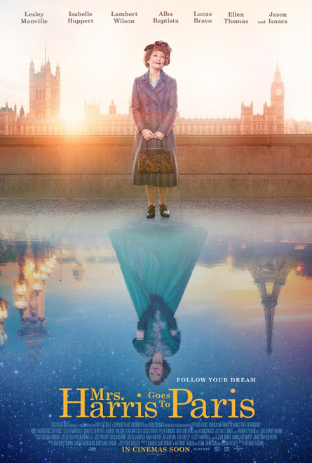 Mrs. Harris Goes to Paris (2022)_3 Poster Canvas Movie Film Print A0 A1 A2 A3 A4