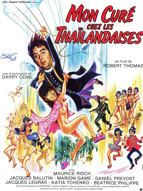 Priest In Thailand 01 Poster Canvas Movie Film Print A0 A1 A2 A3 A4 A5 A6 Art Wa