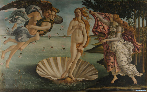 Botticelli - The Birth of Venus Poster Canvas Movie Film Print A0 A1 A2 A3 A4 A5