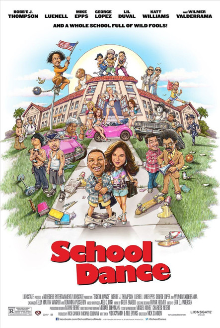 School Dance (2014)_0 Poster Canvas Movie Film Print A0 A1 A2 A3 A4 A5 A6 Art Wa