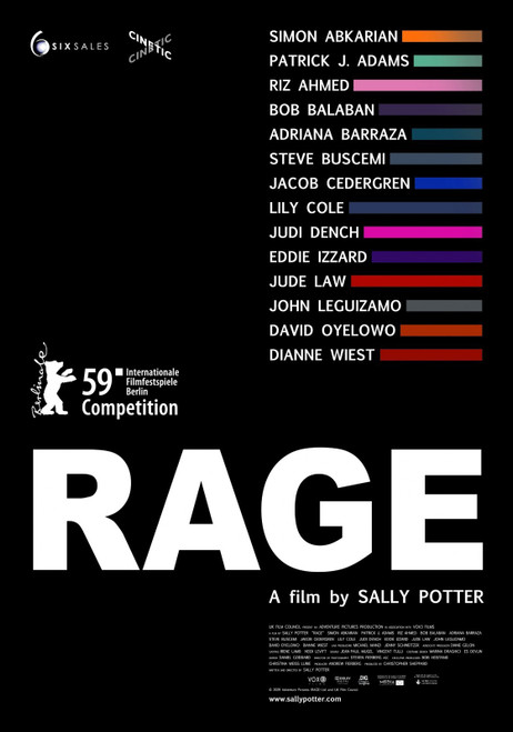 Rage (2009)_2 Poster Canvas Movie Film Print A0 A1 A2 A3 A4 A5 A6 Art Wall Decor