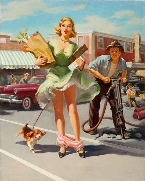 Pin-Up-Girls-ver6 Poster Canvas Movie Film Print A0 A1 A2 A3 A4 A5 A6 Art Wall D