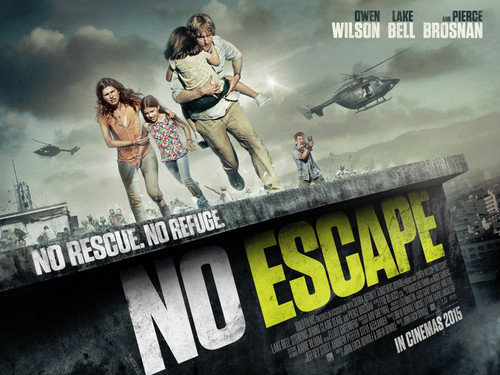 No Escape (2015)_3 Poster Canvas Movie Film Print A0 A1 A2 A3 A4 A5 A6 Art Wall