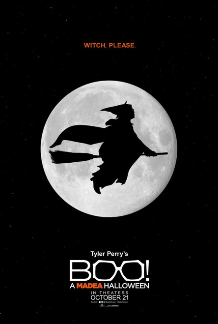Boo! A Madea Halloween (2016)_2 Movie Film Poster Canvas iconic design