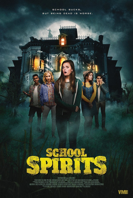 School Spirits (2017)_0 Poster Canvas Movie Film Print A0 A1 A2 A3 A4 A5 A6 Art