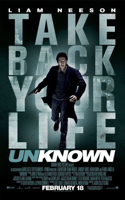 Unknown (2011)_2 Poster Canvas Movie Film Print A0 A1 A2 A3 A4 A5 A6 Art Wall De