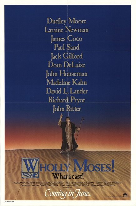 Wholly Moses (1980)_3 Poster Canvas Movie Film Print A0 A1 A2 A3 A4 A5 A6 Art Wa