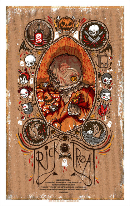 TRICK 'R TREAT (2007) 6 Poster Canvas Movie Film Print A0 A1 A2 A3 A4 A5 A6 Art